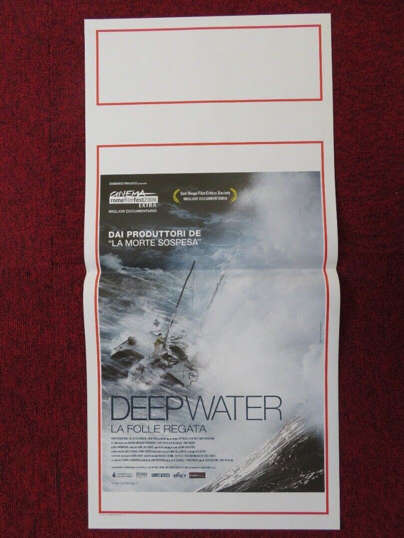 DEEP WATER ITALIAN LOCANDINA (27.5"x13") POSTER LOUISE OSMAND 2007 Movie posters