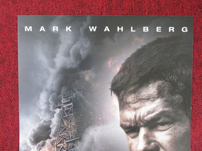 DEEPWATER HORIZON ITALIAN LOCANDINA (26.5"x12.5") POSTER MARK WAHLBERG 2016 Movie posters