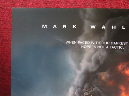 DEEPWATER HORIZON US ONE SHEET ROLLED POSTER MARK WAHLBERG 2016 Movie posters