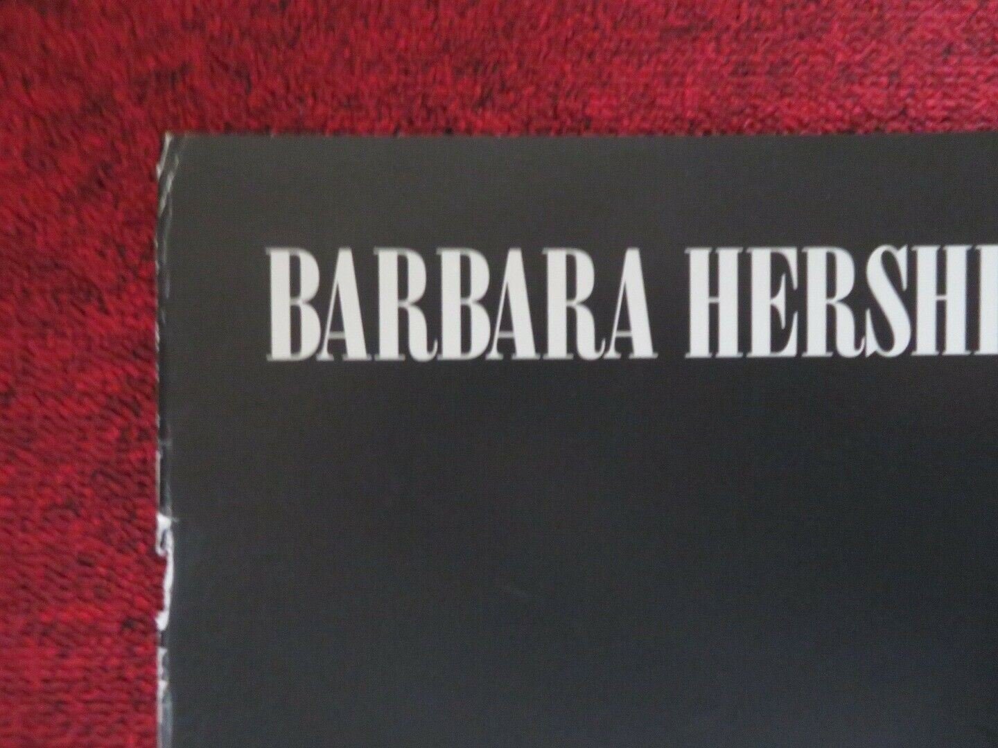 DEFENSLESS FOLDED US ONE SHEET POSTER BARBARA HERSHEY SAM SHEPARD 1991 Movie posters