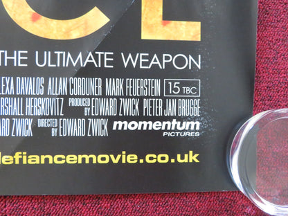 DEFIANCE UK QUAD (30"x 40") ROLLED POSTER DANIEL CRAIG JAMIE BELL 2008 Rendezvous Cinema Movie posters