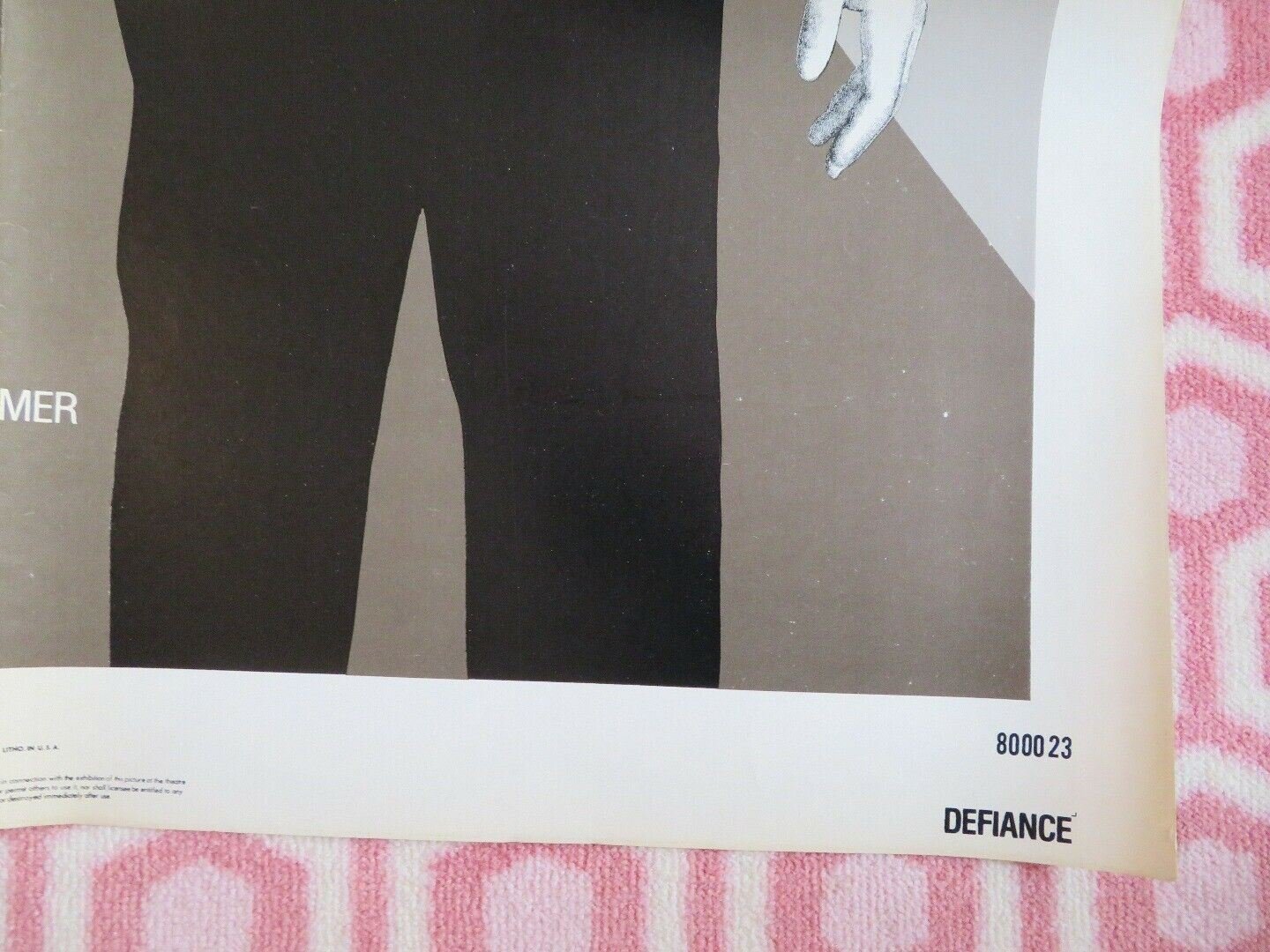 DEFIANCE US ONE SHEET POSTER JAN MICHAEL VINCENT 1979 Movie posters