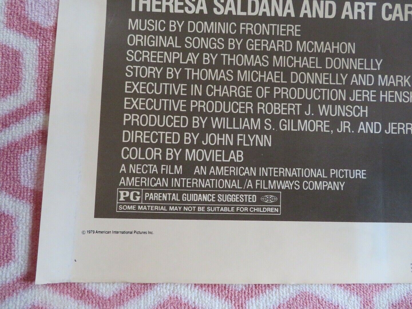 DEFIANCE US ONE SHEET POSTER JAN MICHAEL VINCENT 1979 Movie posters