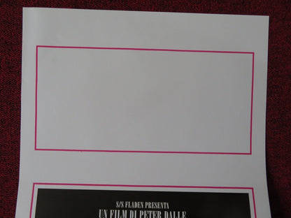 DELITTI: TRACCE ALLUSIVE ITALIAN LOCANDINA (27.5"x13") POSTER PETER DALLE 2003 Movie posters