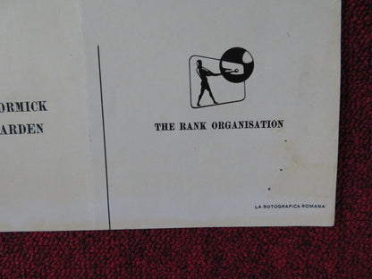 DELITTO DI COSCIENZA - A ITALIAN FOTOBUSTA POSTER MICHAEL CRAIG P. MCGOOHAN 1962 Rendezvous Cinema Movie posters