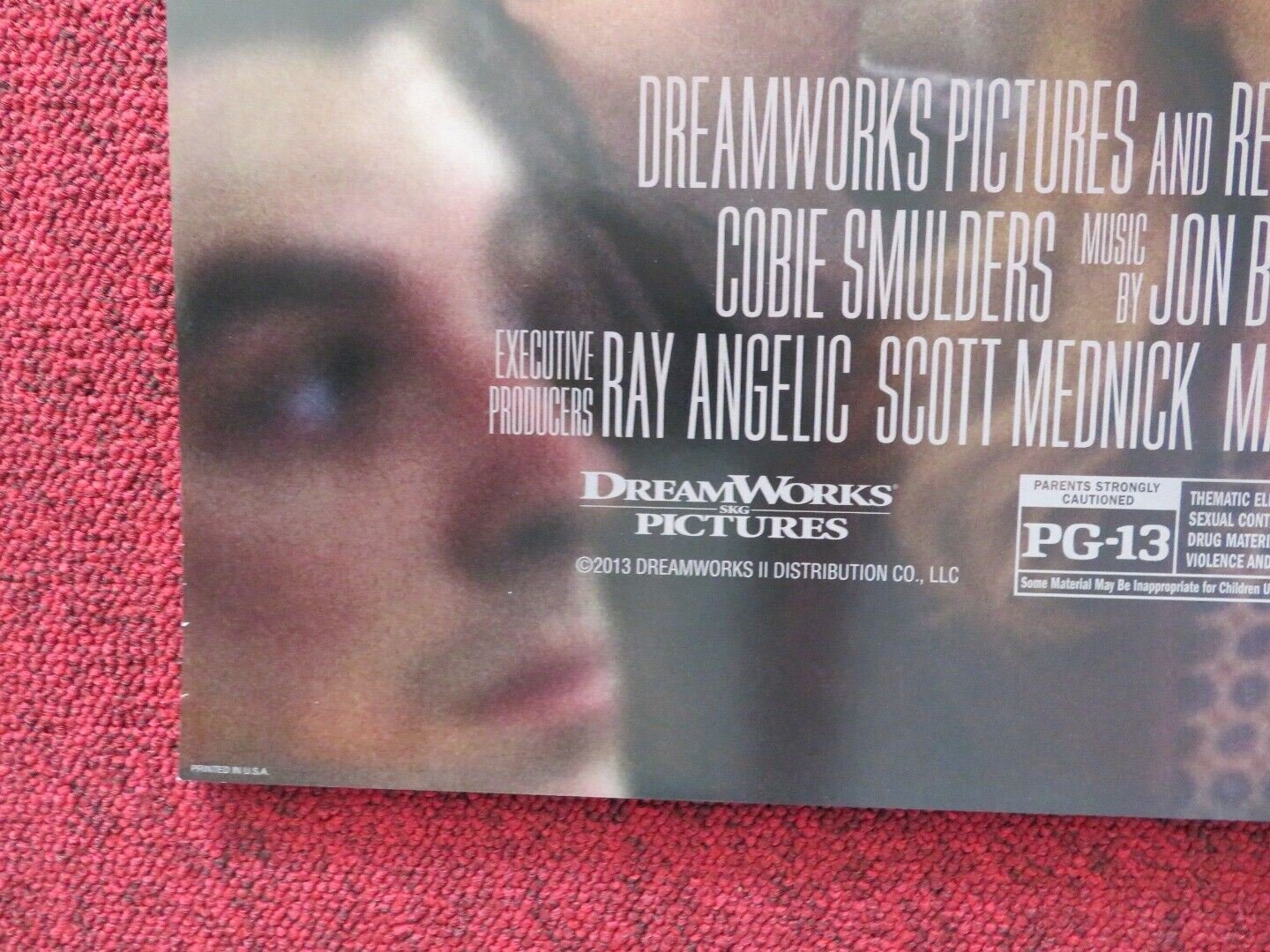 DELIVERY MAN US ONE SHEET ROLLED POSTER VINCE VAUGHN CHIRS PRATT 2013 Movie posters