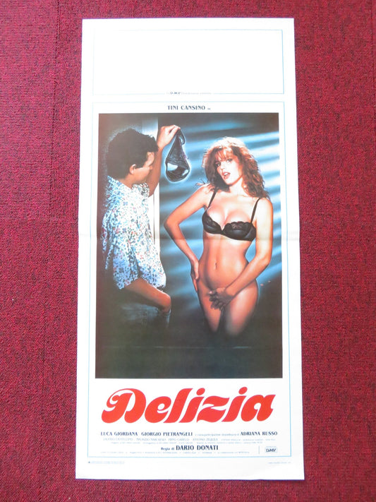 DELIZIA ITALIAN LOCANDINA POSTER JOE D'AMATO LUCA GIODANA 1986 Rendezvous Cinema Movie posters