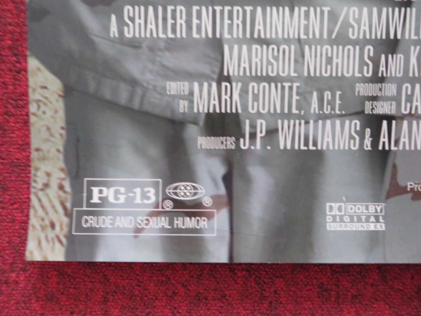 DELTA FARCE US ONE SHEET ROLLED POSTER BILL ENGVALL DJ QUALLS 2007 Movie posters