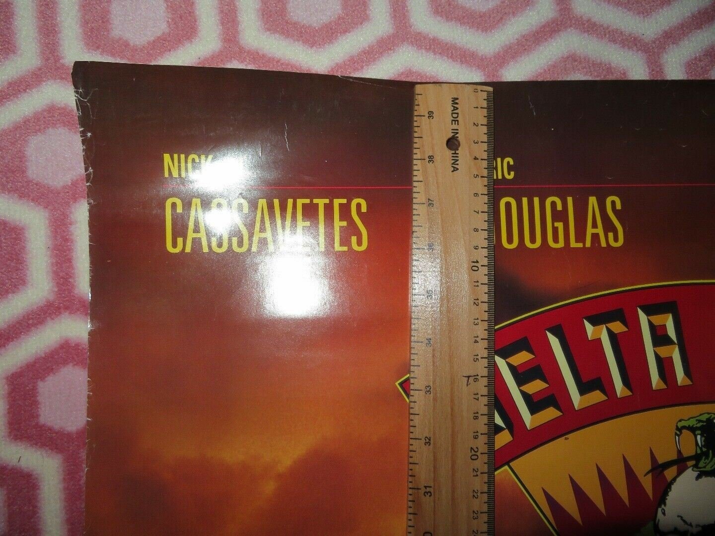 DELTA FORCE 3 US ONE SHEET ROLLED POSTER MIKE NORRIS JOHN RYAN 1991 Movie posters