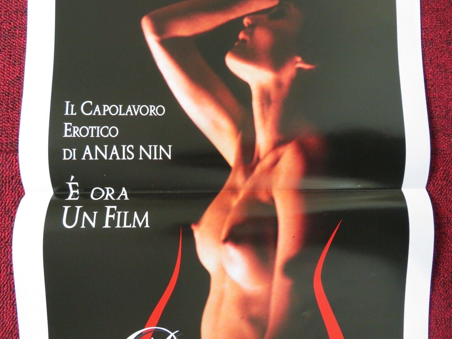 DELTA OF VENUS ITALIAN LOCANDINA (27.5"x13") POSTER ERIC DA SILVA 1995 - Rendezvous Cinema
