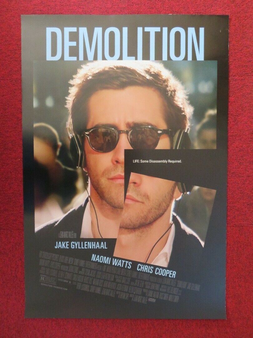 DEMOLITION US ONE SHEET ROLLED POSTER JAKE GYLLENHAAL 2015 Movie posters