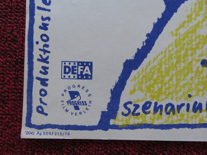 DER BAULOWE GERMAN A1 (33"x 23") POSTER ROLF HERRICHT ANNEKATHRIN BURGER 1979 - Rendezvous Cinema