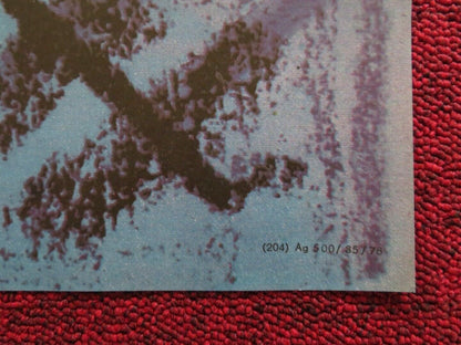 DER BRUNETTE ERSCHEINT AM ABEND GERMAN A1 (33"x 23") POSTER KOWALEWSKI 1978 - Rendezvous Cinema