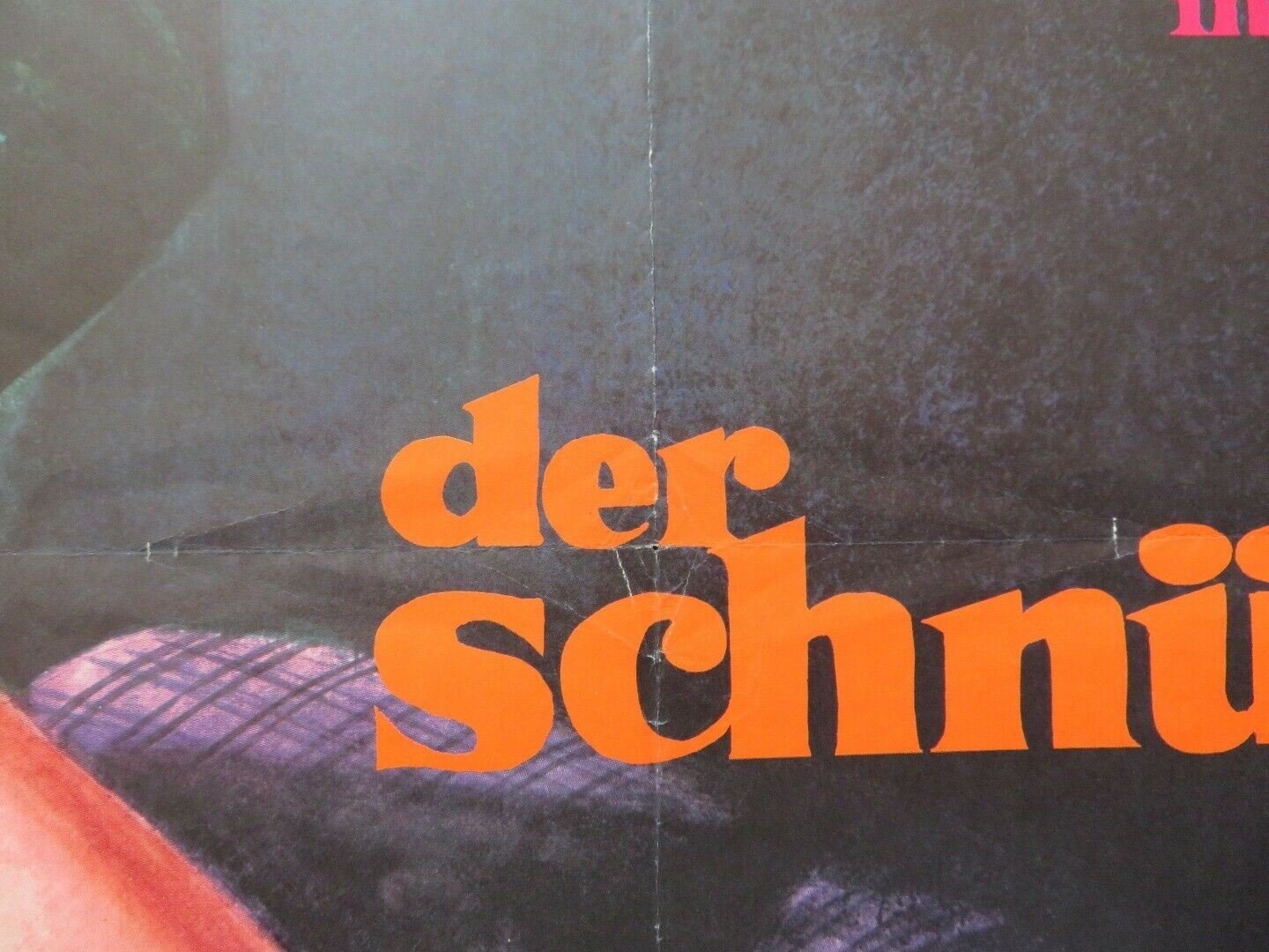 DER SCHNUFFLER / Tony Rome GERMAN A1 ROLLED POSTER FRANK SINATRA 1967 - Rendezvous Cinema
