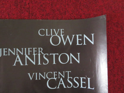 DERAILED UK QUAD (30"x 40") ROLLED POSTER CLIVE OWEN JENNIFER ANISTON 2005 Rendezvous Cinema Movie posters