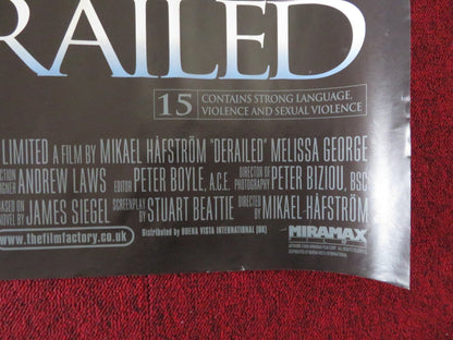 DERAILED UK QUAD (30"x 40") ROLLED POSTER CLIVE OWEN JENNIFER ANISTON 2005 Rendezvous Cinema Movie posters