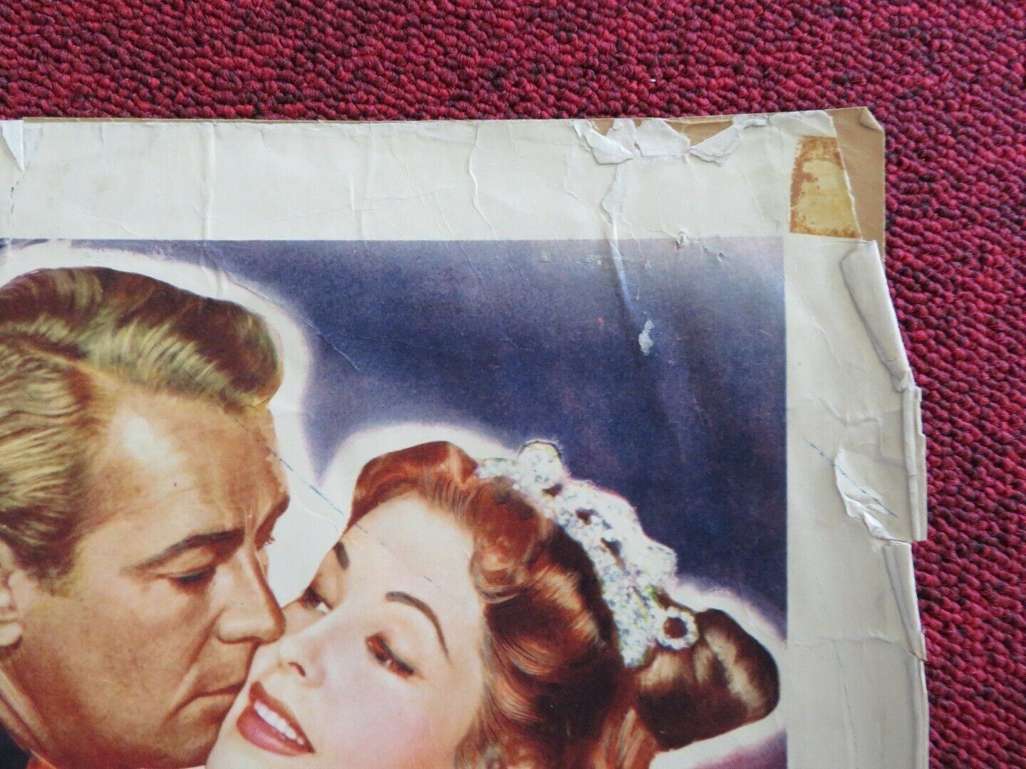 DESERT LEGION US HALF SHEET (22"x 28") POSTER ALAN LADD RICHARD CONTE 1953 Movie posters