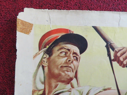 DESERT LEGION US HALF SHEET (22"x 28") POSTER ALAN LADD RICHARD CONTE 1953 Movie posters
