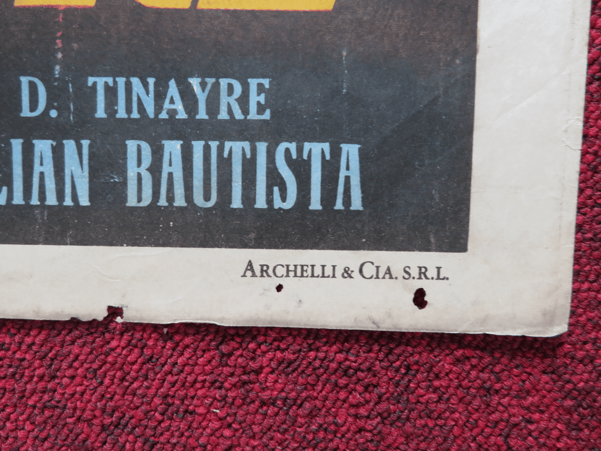 DESHONRA FOLDED ARGENTINA ONE SHEET POSTER FANNY NAVARRO MECHA ORTIZ 1952 Rendezvous Cinema Movie posters