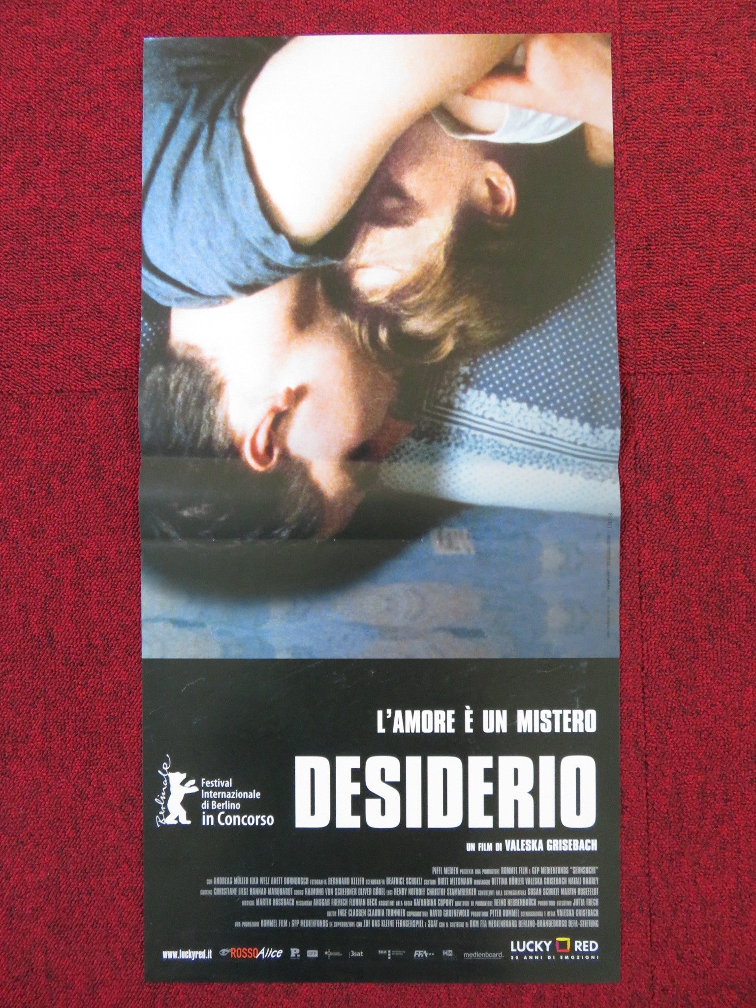 DESIDERIO ITALIAN LOCANDINA POSTER ANDREAS MULLER ILKA WELZ 2006 Rendezvous Cinema Movie posters
