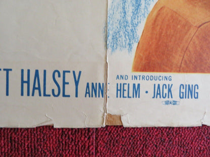 DESIRE IN THE DUST US HALF SHEET (22"x 28") POSTER RAYMOND BURR 1960 Movie posters