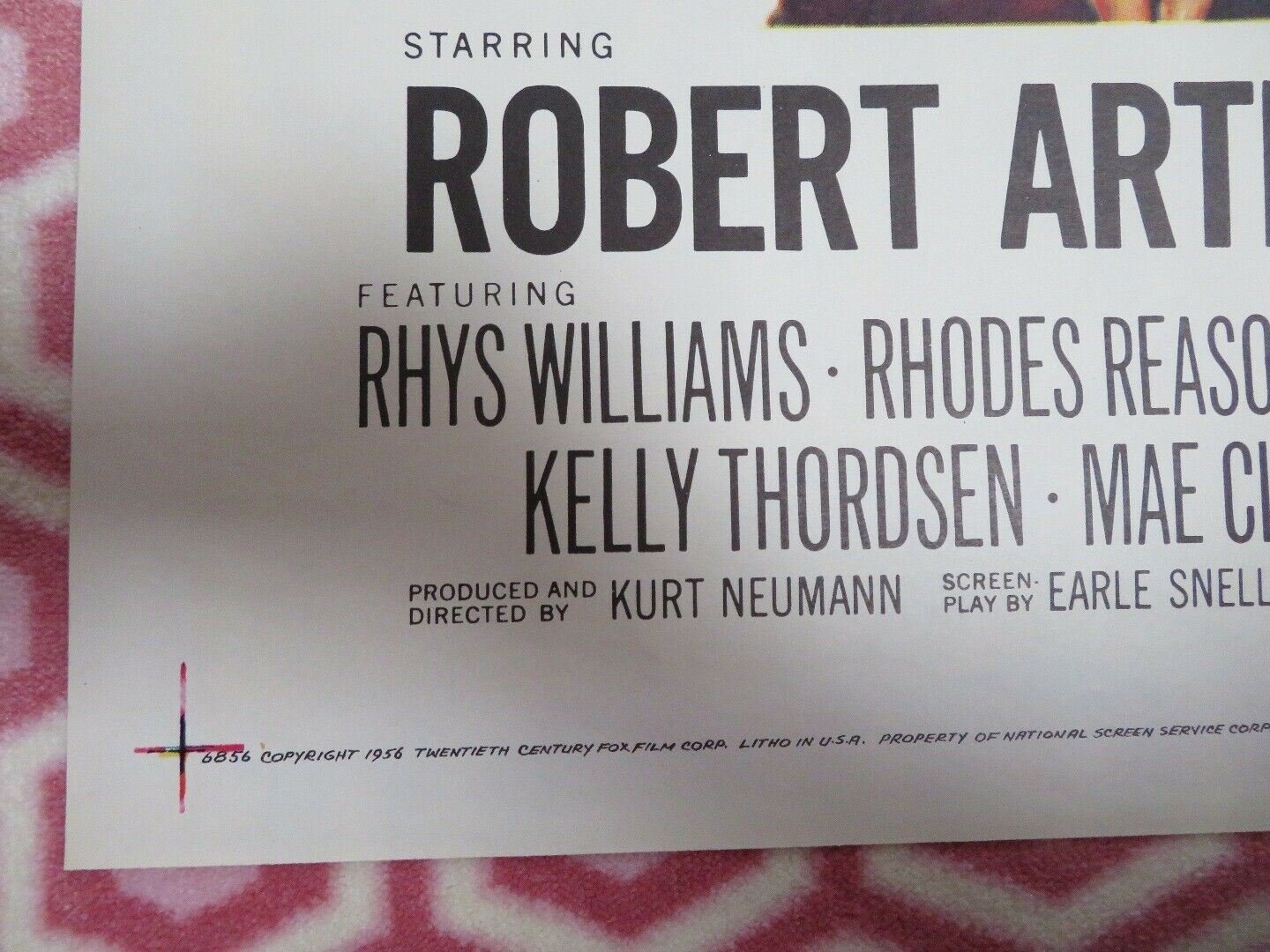 DESPERADOS ARE IN TOWN US ONE SHEET POSTER ROBERT ARTHUR KATHY NOLAND Movie posters