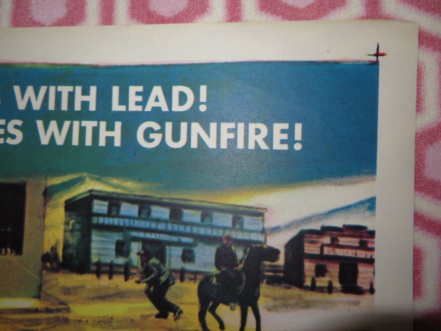 DESPERADOS ARE IN TOWN US ONE SHEET POSTER ROBERT ARTHUR KATHY NOLAND Movie posters