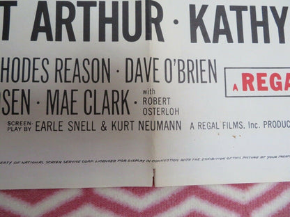 DESPERADOS ARE IN TOWN US ONE SHEET POSTER ROBERT ARTHUR KATHY NOLAND Movie posters