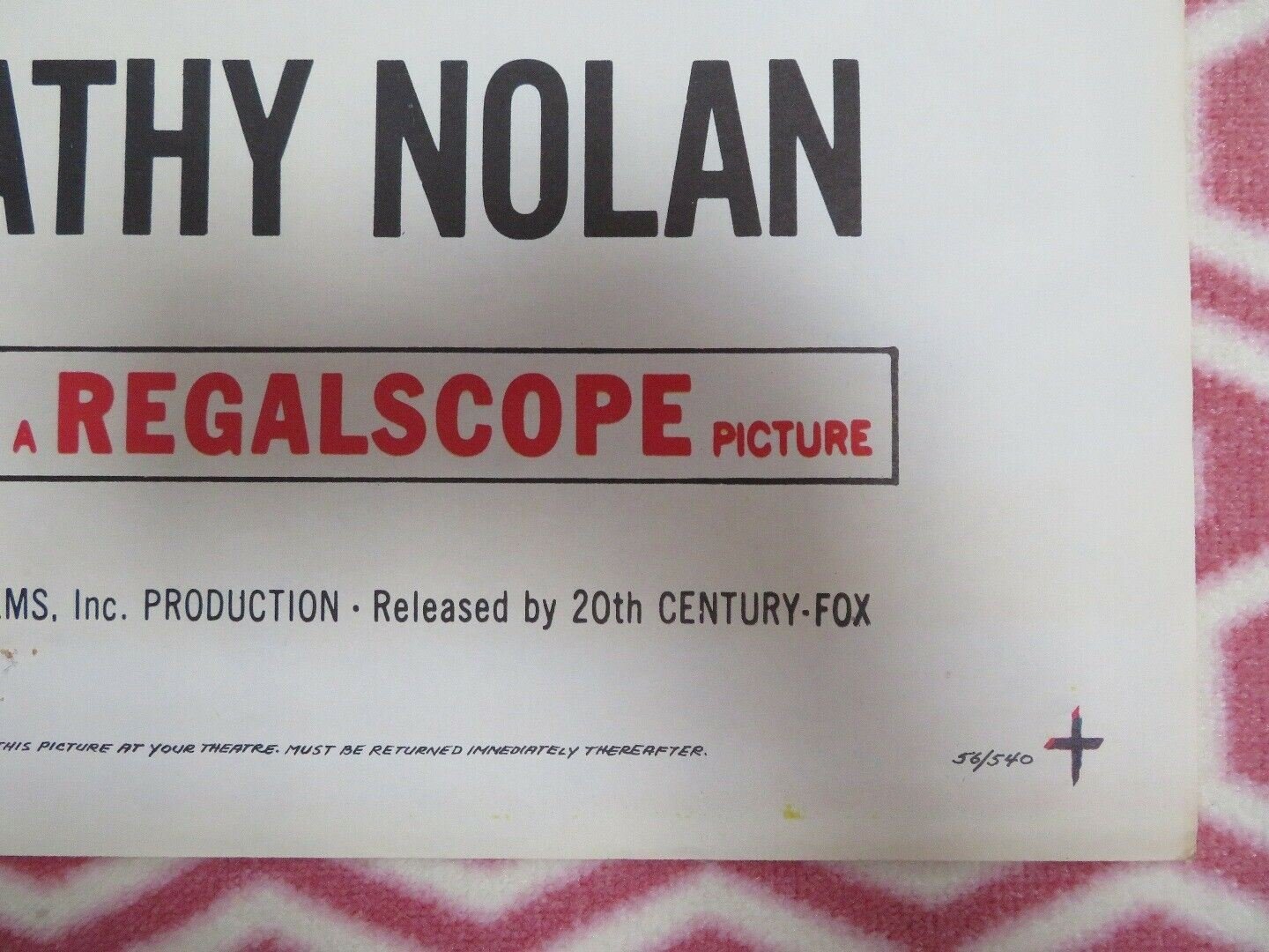 DESPERADOS ARE IN TOWN US ONE SHEET POSTER ROBERT ARTHUR KATHY NOLAND Movie posters