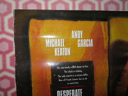 DESPERATE MEASURES US ONE SHEET ROLLED POSTER MICHAEL KEATON 1998 Movie posters