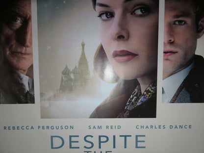 DESPITE THE FALLING SNOW QUAD (30"x 40") ROLLED POSTER REBECCA FERGUSON SAM REID Movie posters