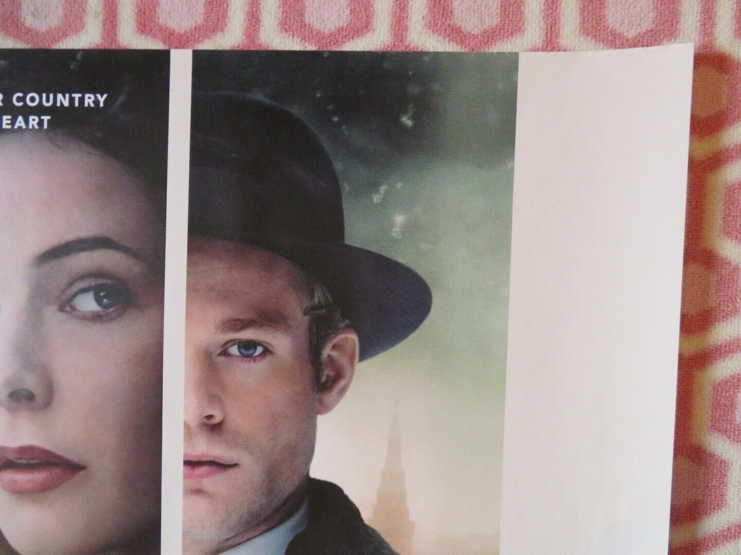 DESPITE THE FALLING SNOW QUAD (30"x 40") ROLLED POSTER REBECCA FERGUSON SAM REID Movie posters