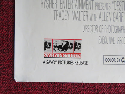 DESTINY TURNS ON THE RADIO FOLDED US ONE SHEET POSTER QUENTIN TARANTINO 1995 Rendezvous Cinema Movie posters