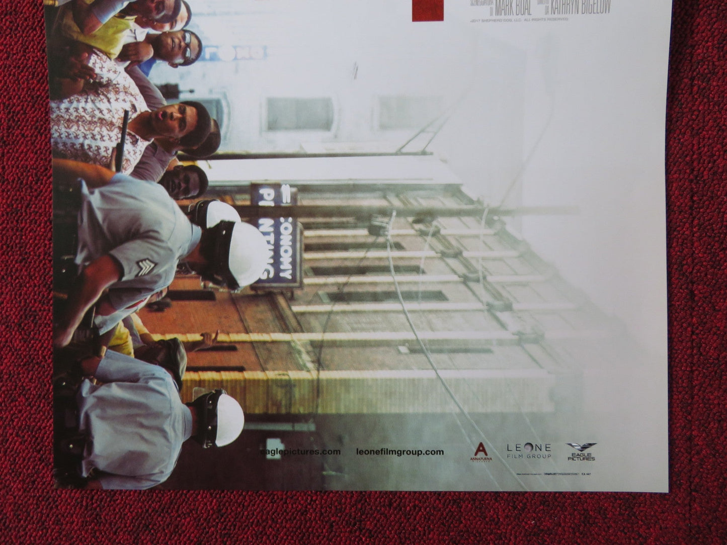 DETROIT ITALIAN LOCANDINA POSTER JOHN BOYEGA WILL POULTER 2017 Rendezvous Cinema Movie posters