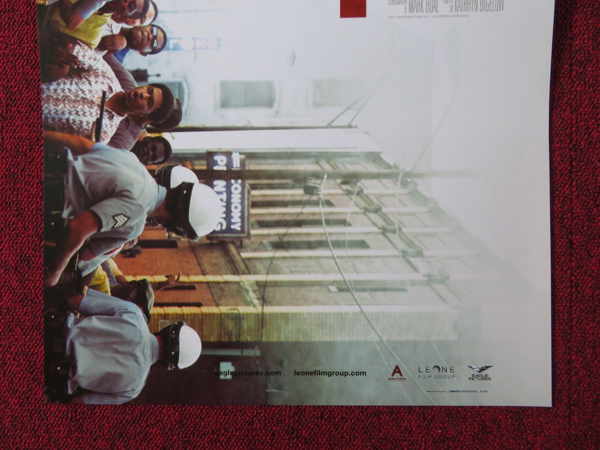 DETROIT ITALIAN LOCANDINA POSTER JOHN BOYEGA WILL POULTER 2017 Rendezvous Cinema Movie posters