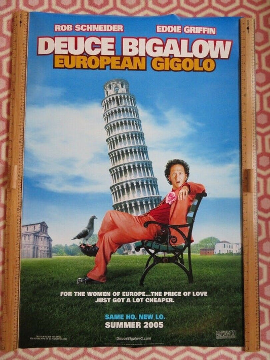 DEUCE BIGALOW 2 US ONE SHEET ROLLED POSTER ROB SCHNEIDER EDDIE GRIFFIN 2005 Movie posters
