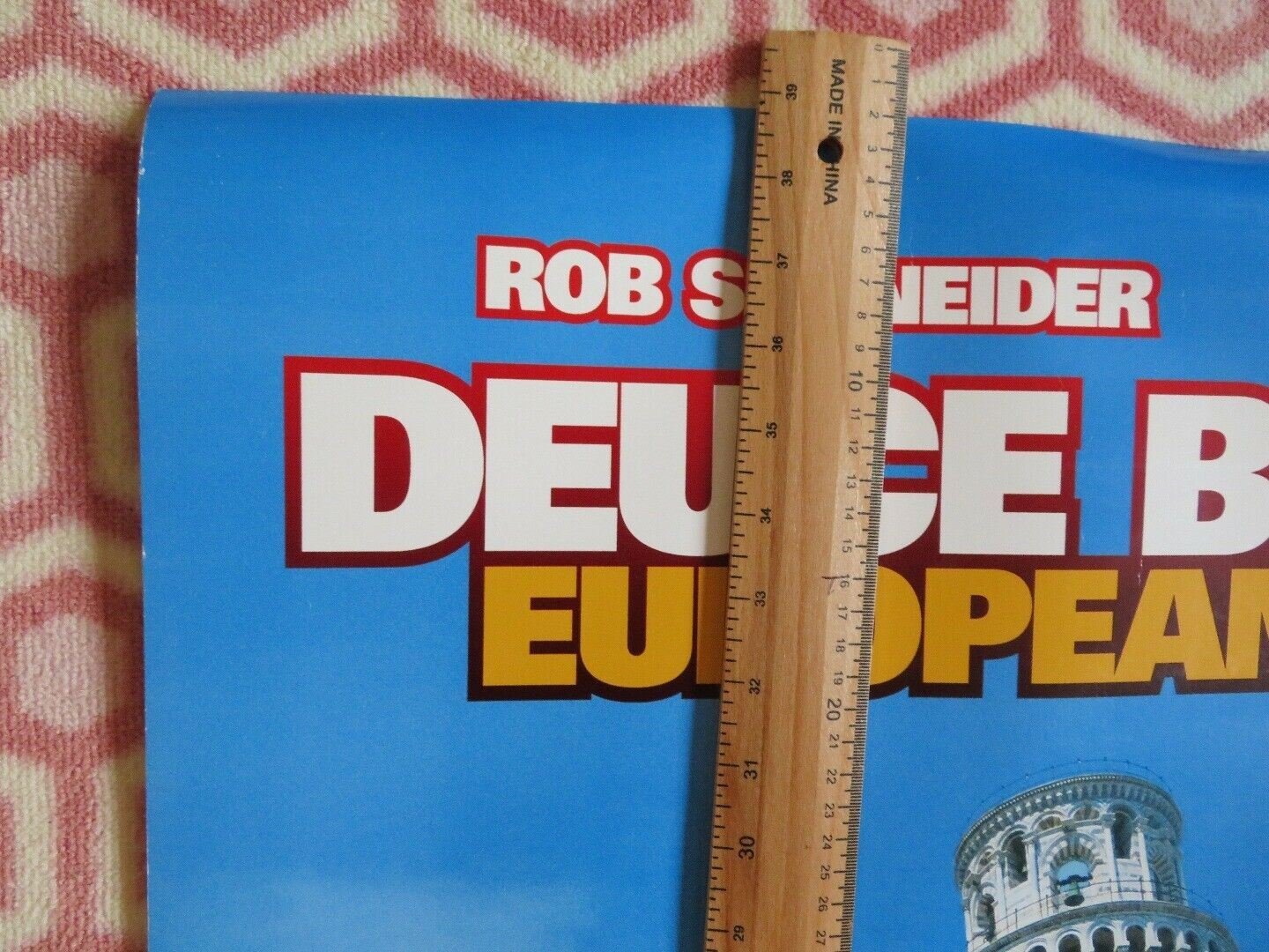 DEUCE BIGALOW 2 US ONE SHEET ROLLED POSTER ROB SCHNEIDER EDDIE GRIFFIN 2005 Movie posters