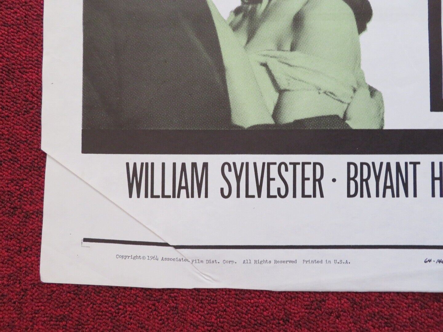 DEVIL DOLL FOLDED US ONE SHEET POSTER BRYANT HALIDAY WILLIAM SYLVESTER 1964 - Rendezvous Cinema