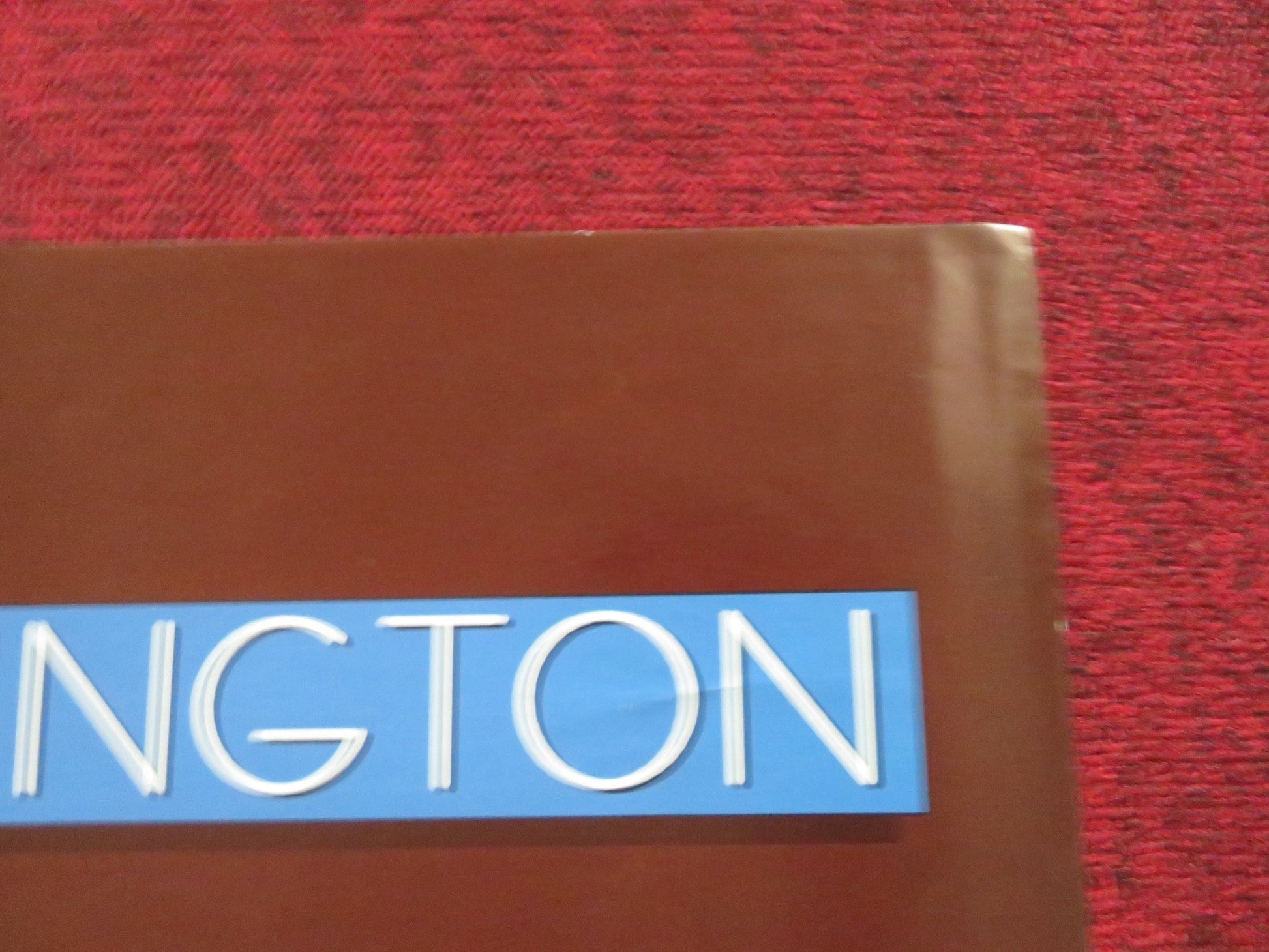DEVIL IN A BLUE DRESS UK QUAD POSTER FOLDED DENZEL WASHINGTON DON CHEADLE 1995 Rendezvous Cinema Movie posters