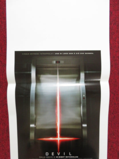 DEVIL ITALIAN LOCANDINA POSTER M. NIGHT SHYAMALAN CHRIS MESSINA 2010 Rendezvous Cinema Movie posters