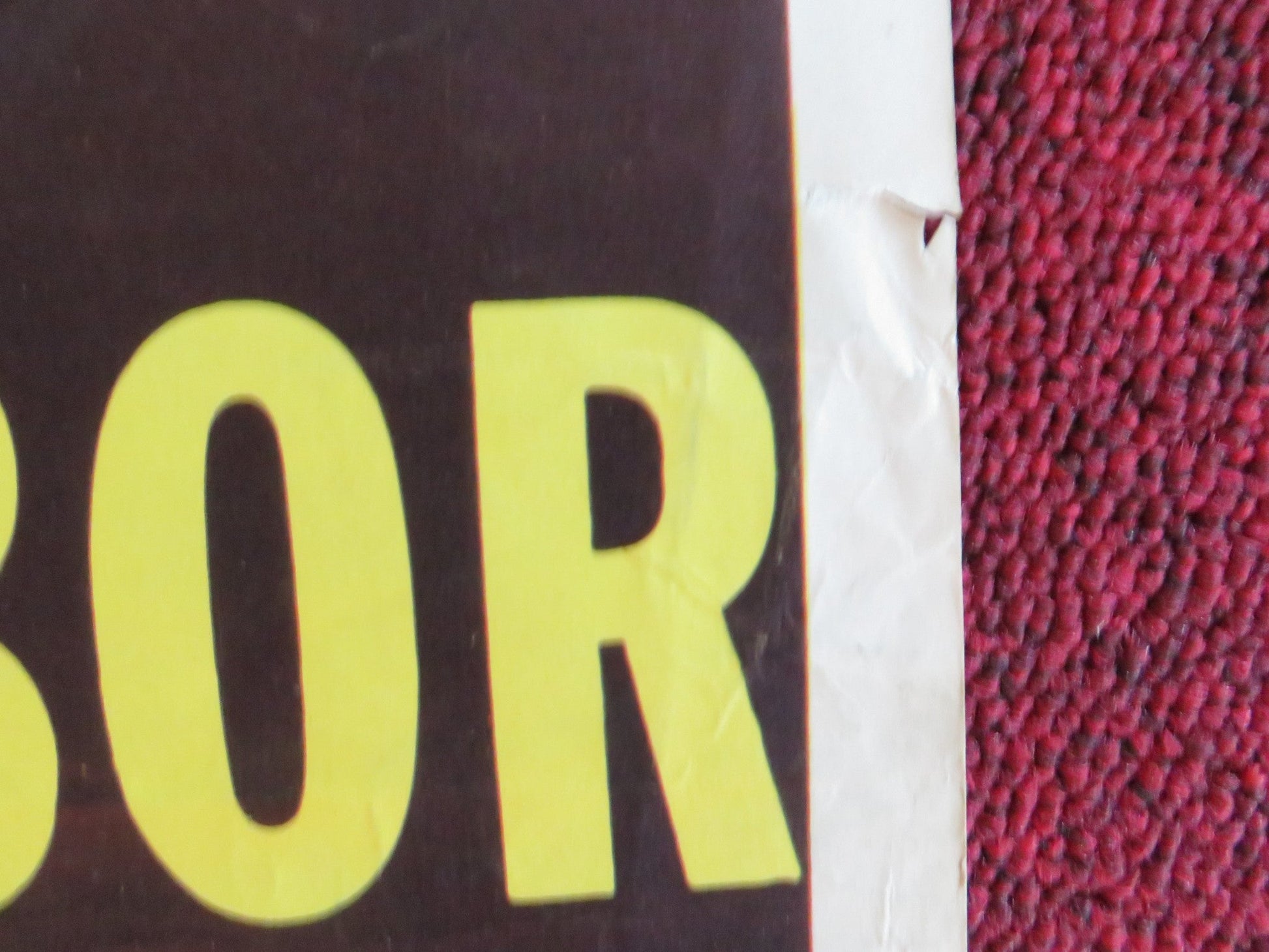 DEVIL'S HARBOR US INSERT (14"x 36") POSTER RICHARD ARLEN GRETA GYNT 1954 Rendezvous Cinema Movie posters