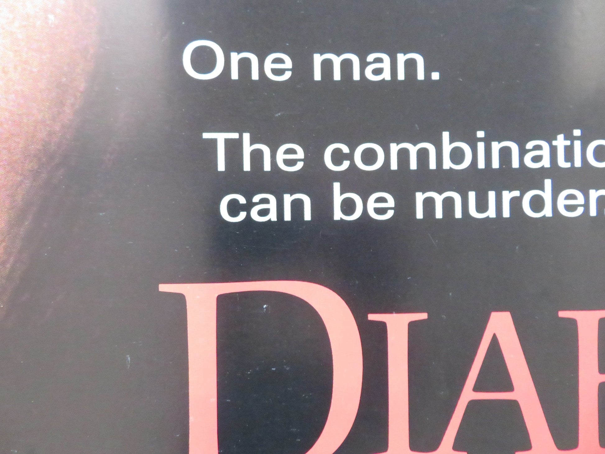 DIABOLIQUE UK QUAD (30"x 40") ROLLED POSTER SHARON STONE CHAZZ PALMINTERI 1996 Rendezvous Cinema Movie posters