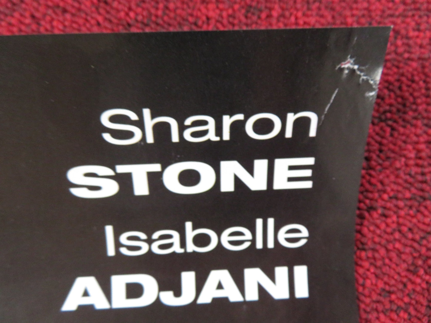 DIABOLIQUE VHS POSTER SHARON STONE KATHY BATES 1995 Rendezvous Cinema Movie posters