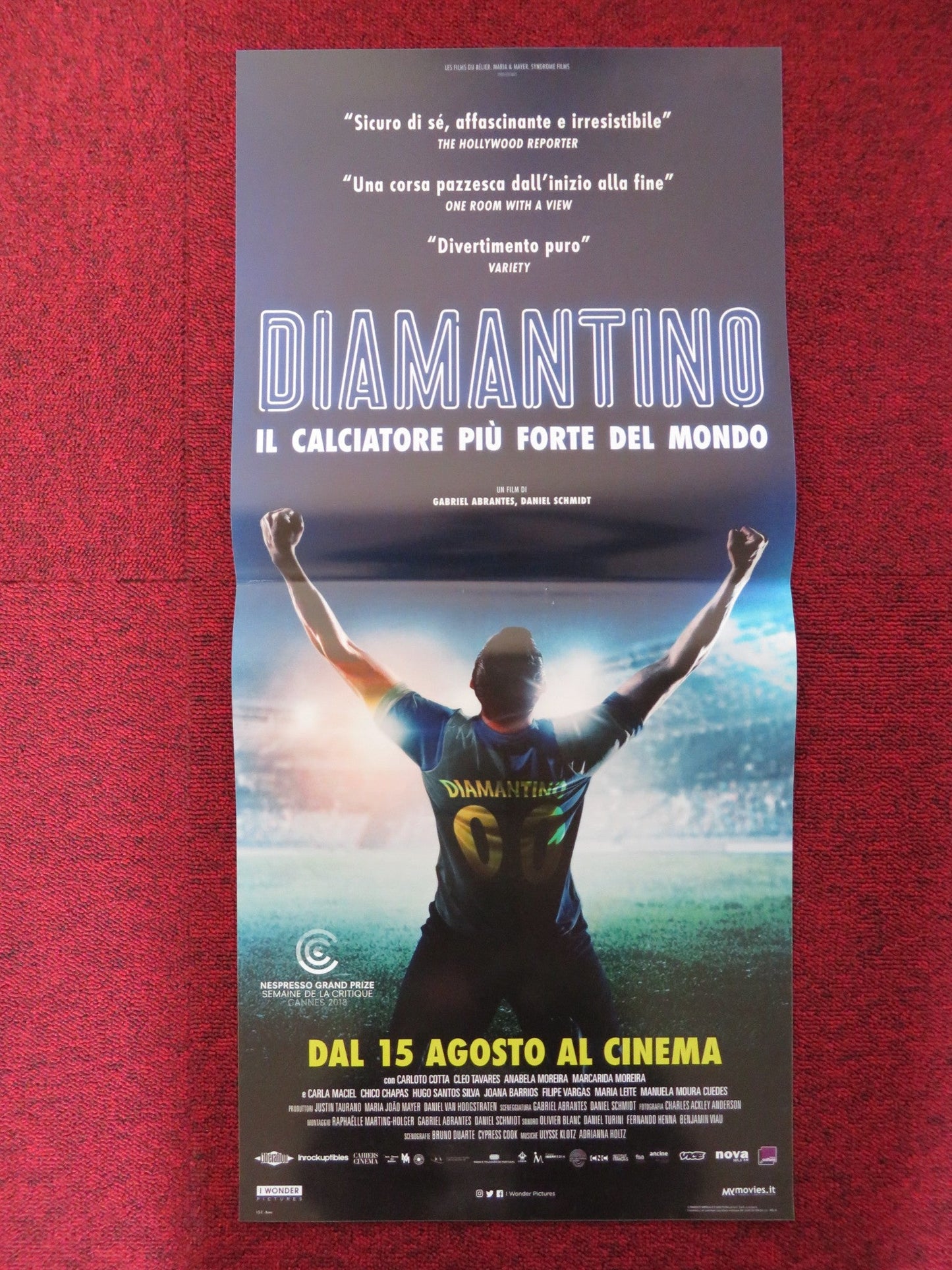 DIAMANTINO ITALIAN LOCANDINA POSTER CARLOTO COTTA 2018 Rendezvous Cinema Movie posters
