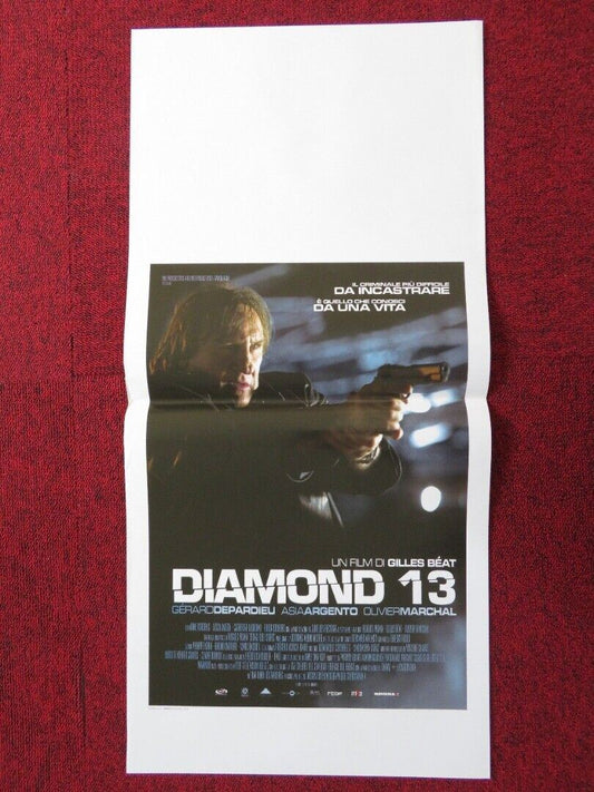 DIAMOND 13 ITALIAN LOCANDINA (27.5"x13") POSTER GERARD DEPARDIEU 2010 Movie posters