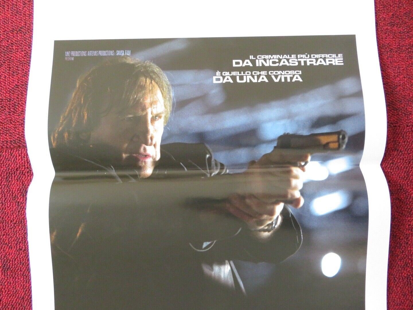 DIAMOND 13 ITALIAN LOCANDINA (27.5"x13") POSTER GERARD DEPARDIEU 2010 Movie posters