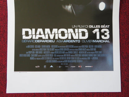 DIAMOND 13 ITALIAN LOCANDINA (27.5"x13") POSTER GERARD DEPARDIEU 2010 Movie posters