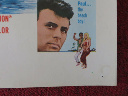 DIAMOND HEAD US HALF SHEET (22"x 28") POSTER CHARLTON HESTON 1962 Movie posters