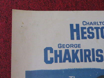 DIAMOND HEAD US HALF SHEET (22"x 28") POSTER CHARLTON HESTON 1962 Movie posters