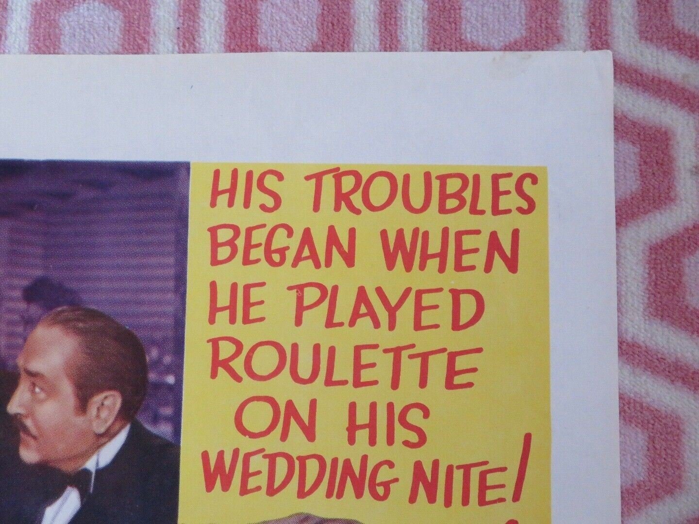 DIAMONDS AND CRIME / Hi Diddle Diddle US ONE SHEET POSTER DENNIS O'KEEFE 1943 - Rendezvous Cinema